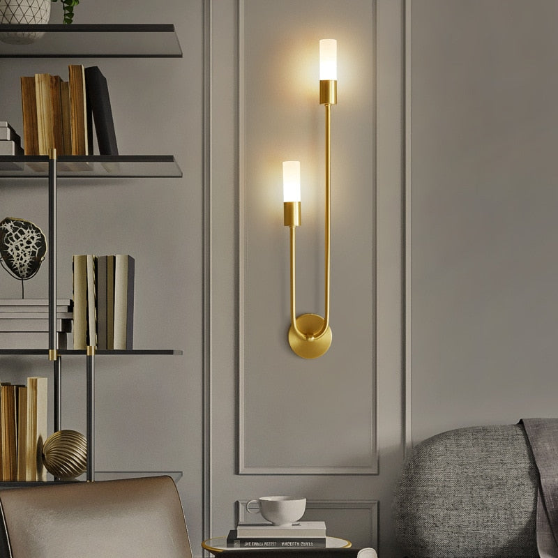 Lampada da parete moderna a LED Astra per soggiorno e camera da letto