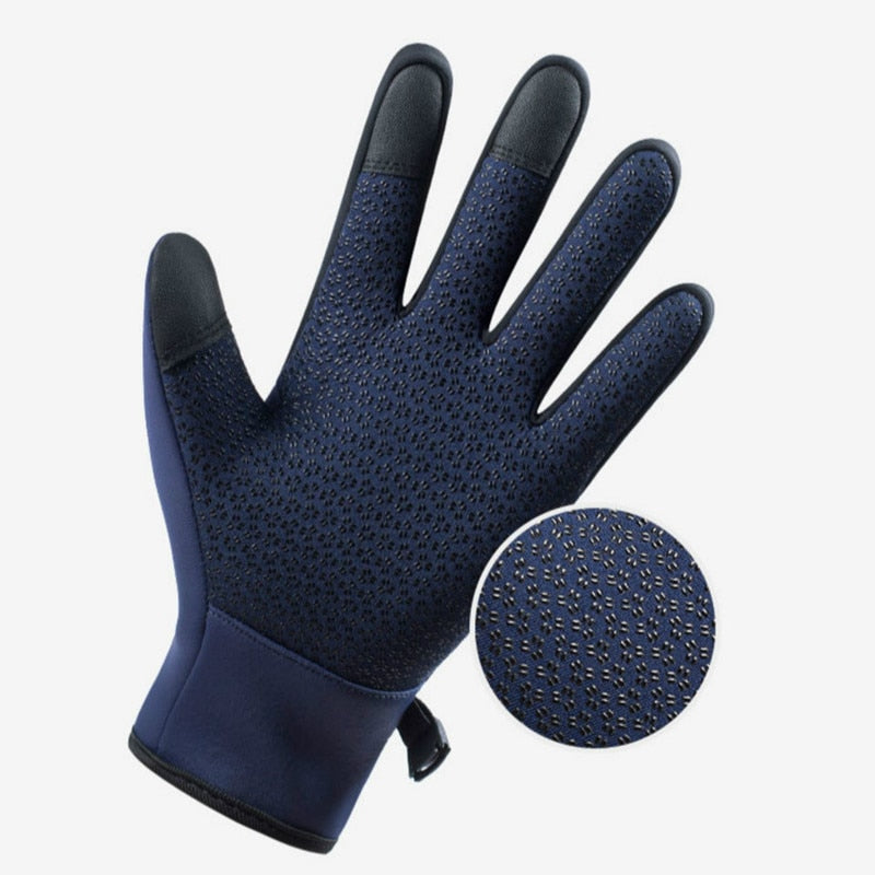 Snowproof Winter Gloves With Waterproof Thermal Lining And Touchscreen