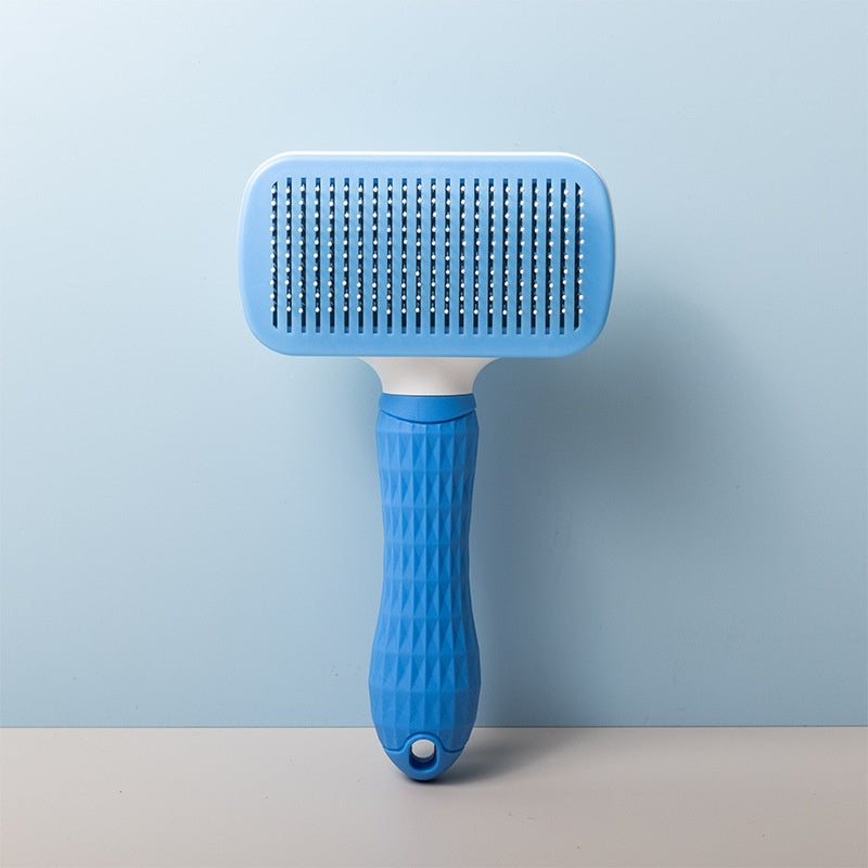 PawEase Hair Removal Massage Grooming Brush For Cats And Dogs
