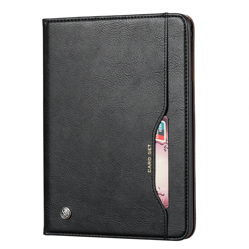Husă flip din piele pentru iPad 9.7, 10.2, Air, Pro 9.7/10.5/11, rezistentă la apă și șocuri