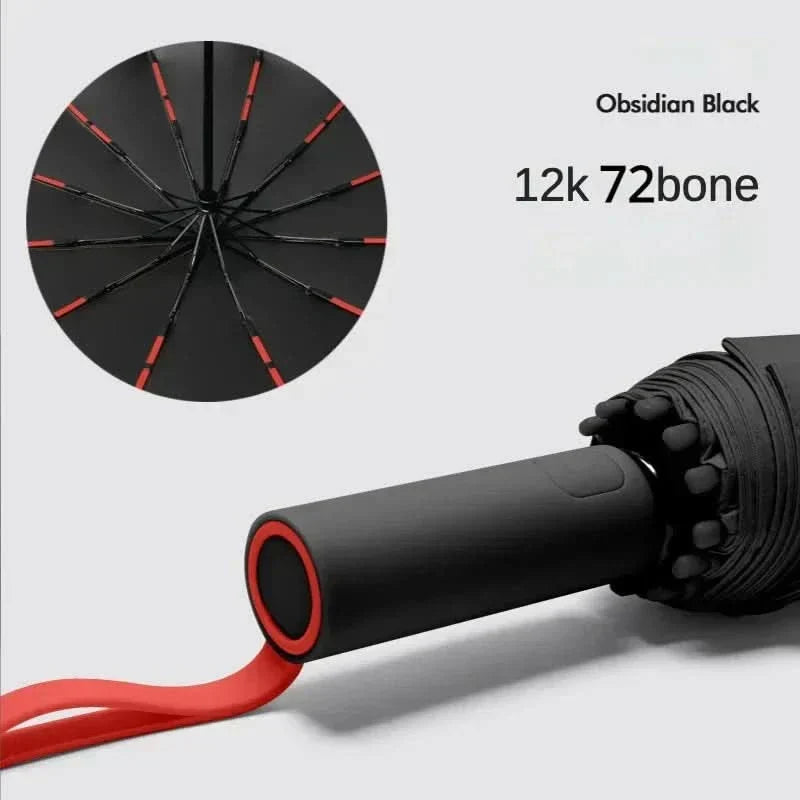Deštník WeatherGuard do kapsy pro každodenní použití za každého počasí