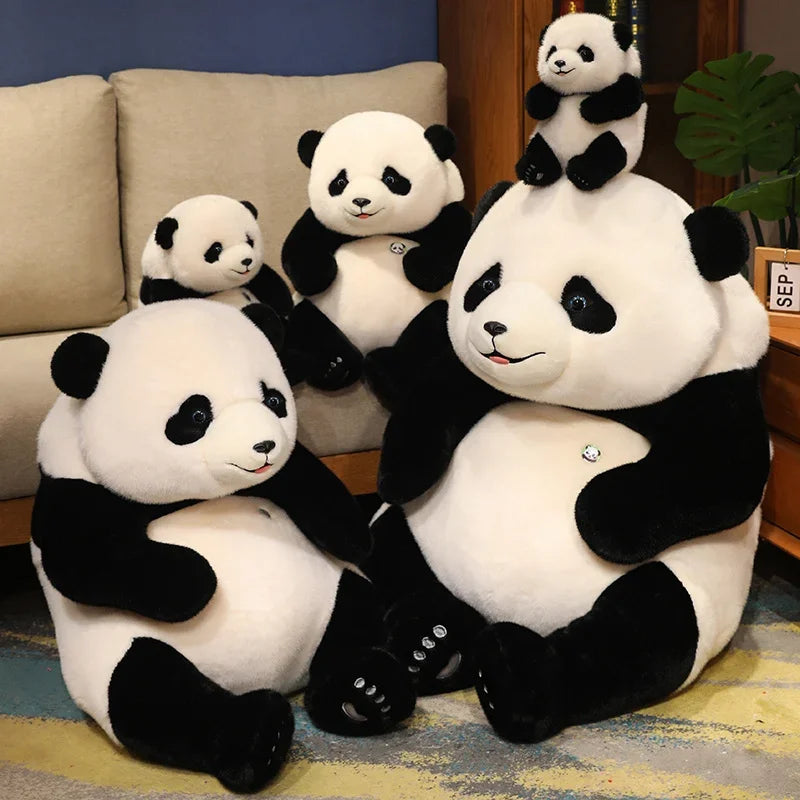 Riesiger Panda Kuscheltier für warme Umarmungen und sanfte Kuscheleinheiten