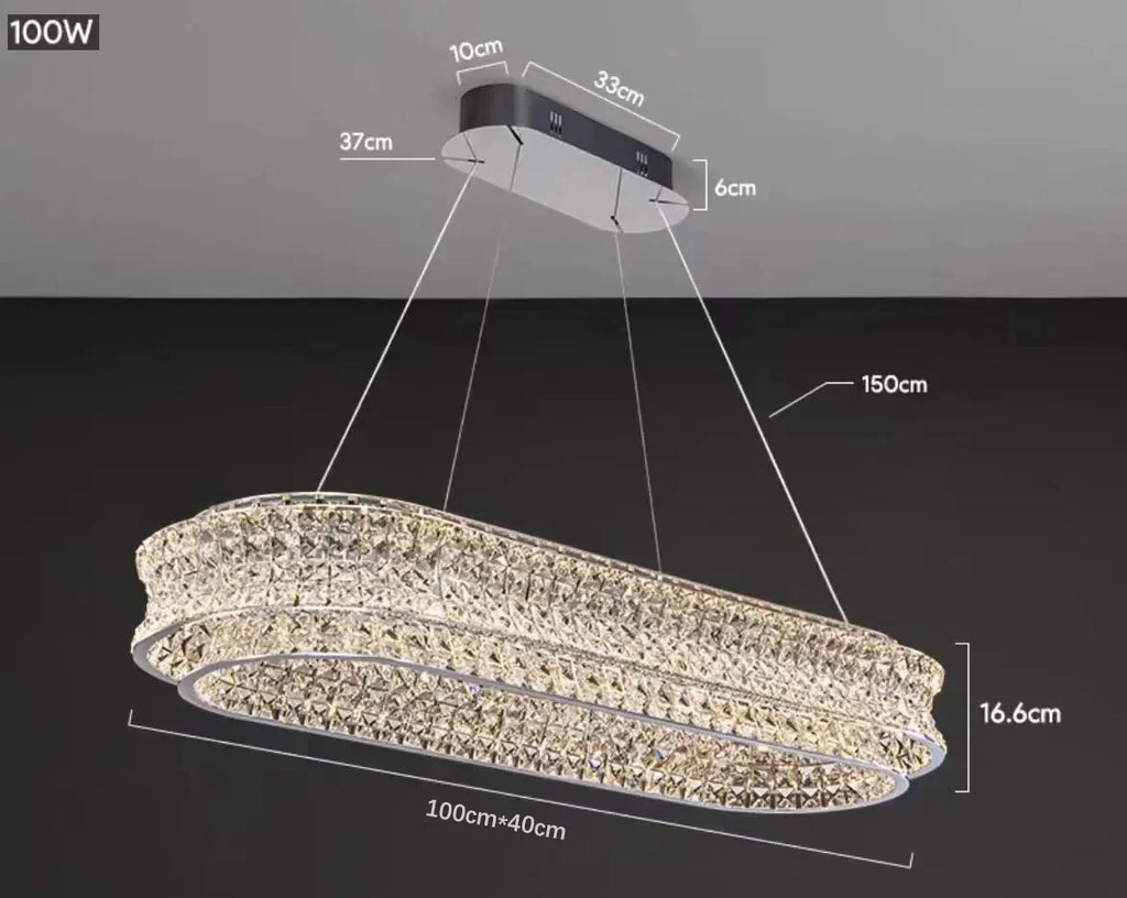 Aurora Luxe Crystal Round Chandeliers In Stainless Steel Finish