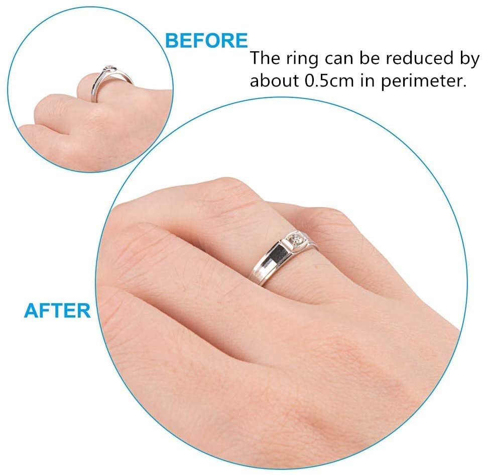 Invisible Ring Sizing Pad That Slides On To Adjust Ring Fit Subtly