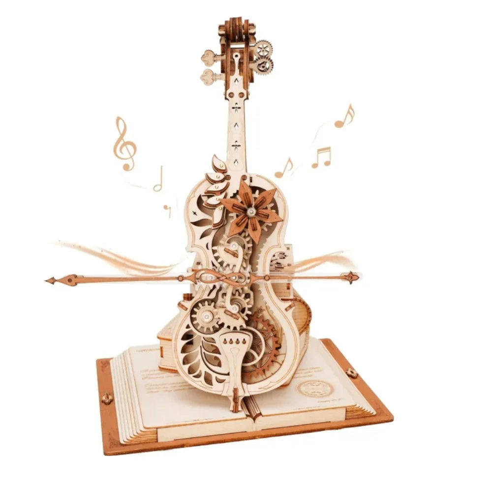 ArborMuse Cello 3D skládačka hudba pro sestavení a vystavení