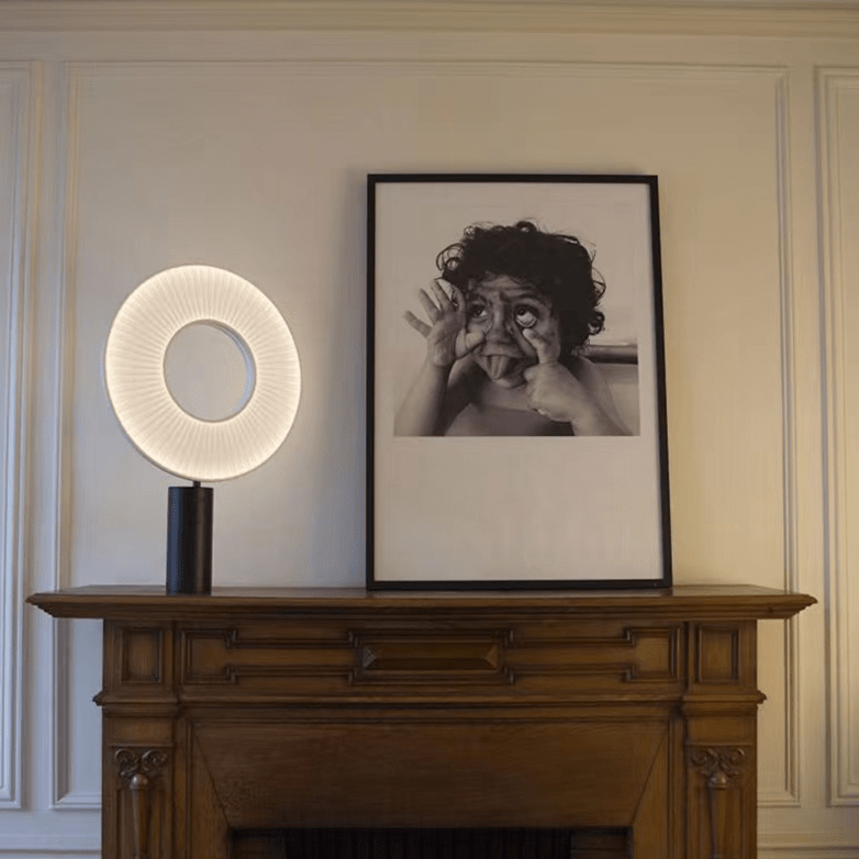 NovaLeaf Candeeiro de Mesa Solar LED para Jardim, Varanda e Interior Brilho Quente