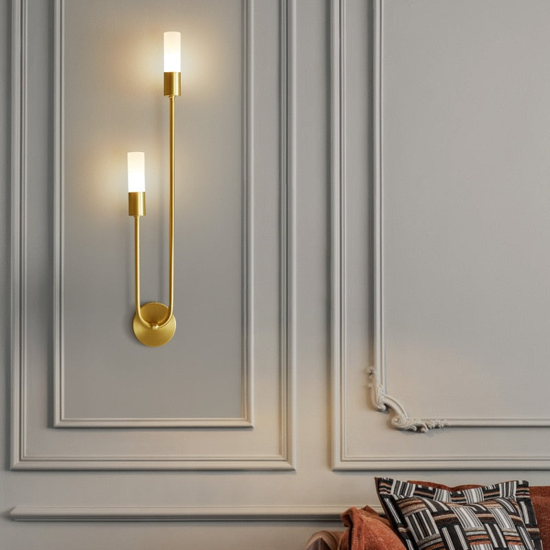 Lampada da parete moderna a LED Astra per soggiorno e camera da letto