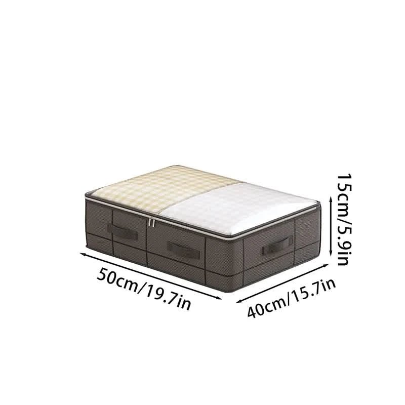 Organizador Dobrável Transparente para Armazenamento em Casa e Escritório