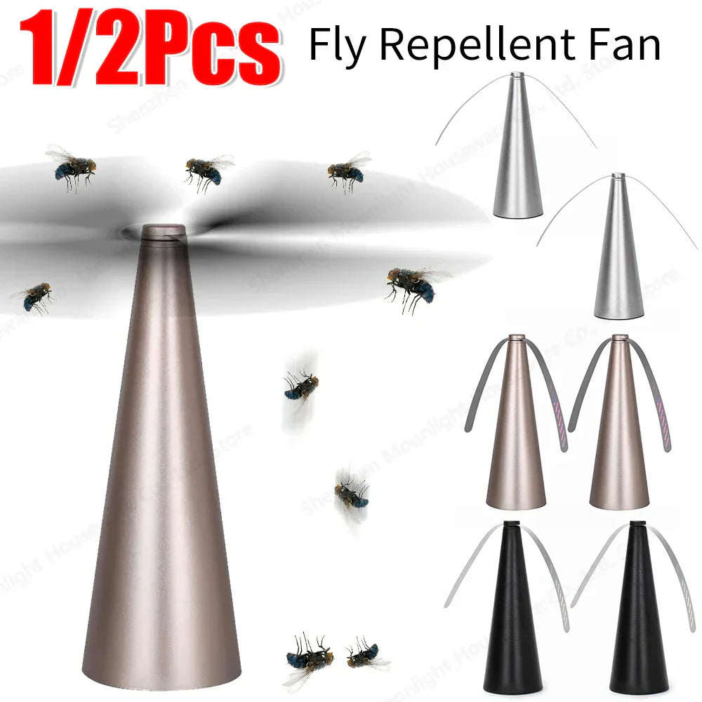 Compact Insect Repeller Fan For Outdoors And Camping USB Or Battery Powered