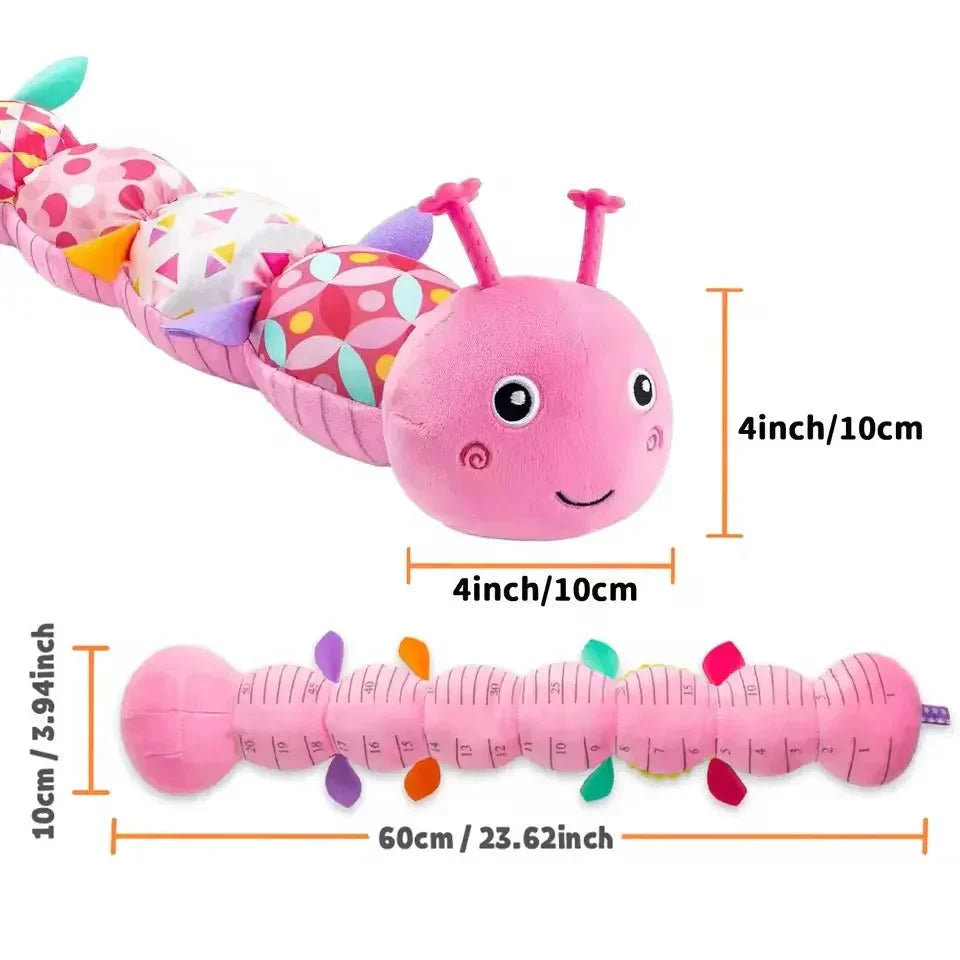 Cuddle Pillar Singing Caterpillar Plush For Babies With Sensory Features