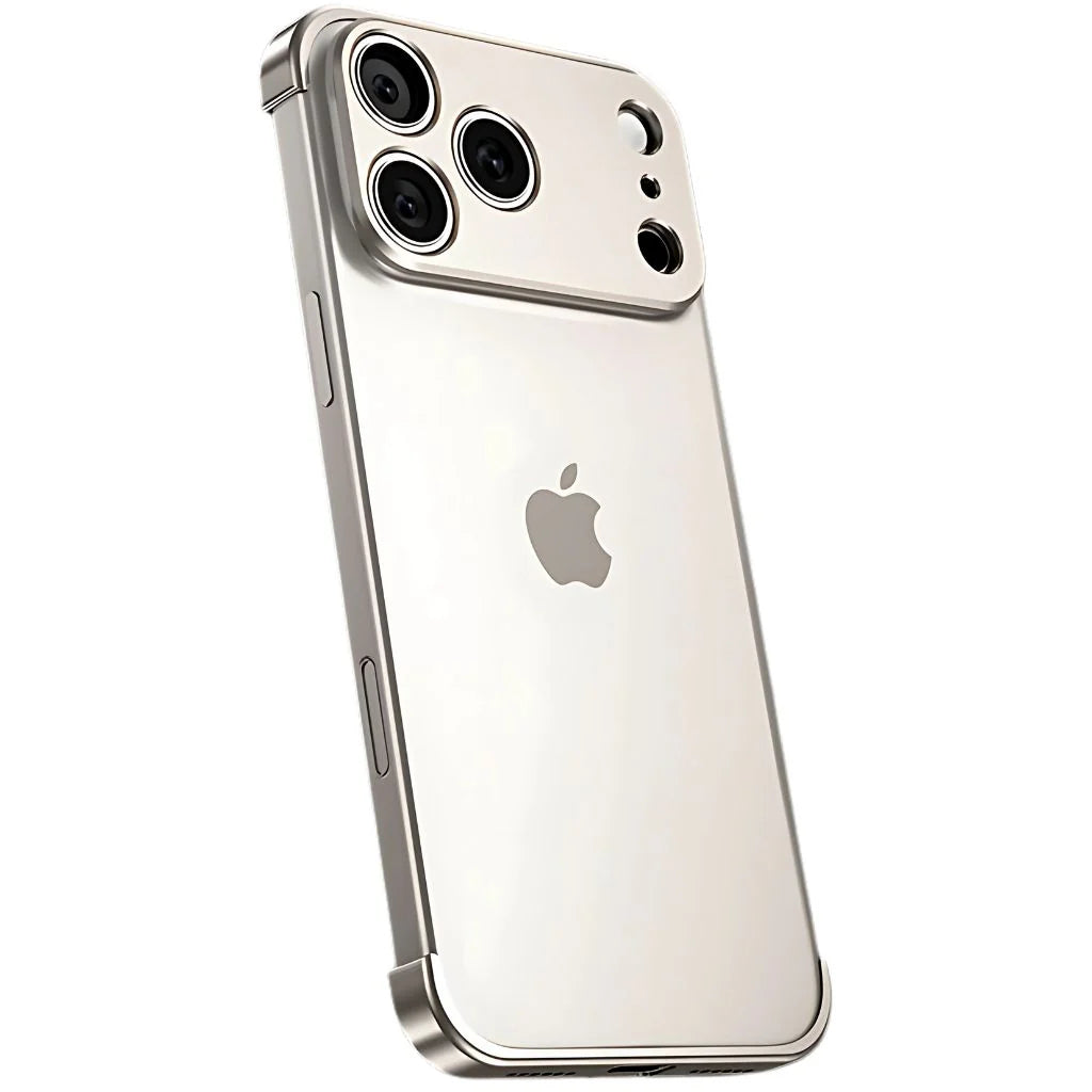 EdgePatrol Air Case For iPhone, Sleek Metal Frame With Reinforced Corners And MagSafe