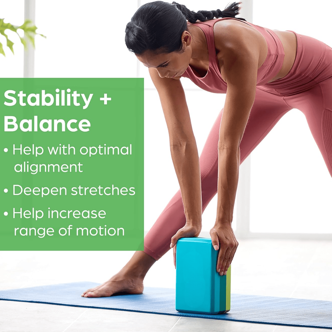 NovaFlex Yoga-Block für Stabilität und Komfort Premium für Yoga-Praktizierende