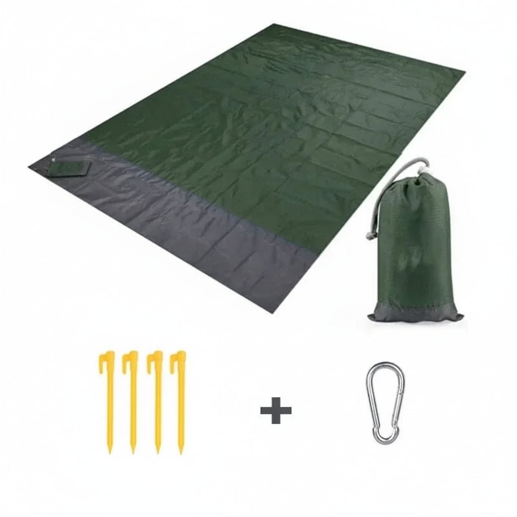 HarborView Extra Großes Wasserdichtes Outdoor-Strandtuch für Entspannung