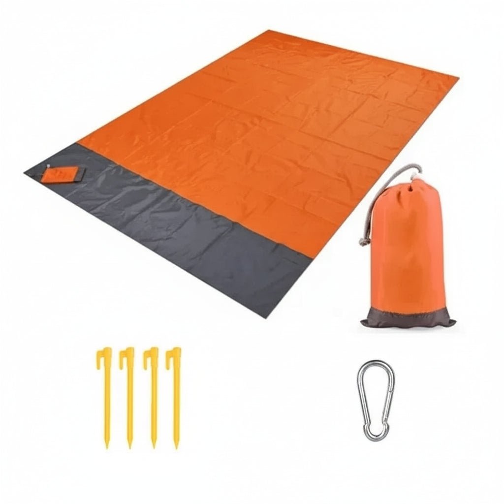 HarborView Extra Großes Wasserdichtes Outdoor-Strandtuch für Entspannung