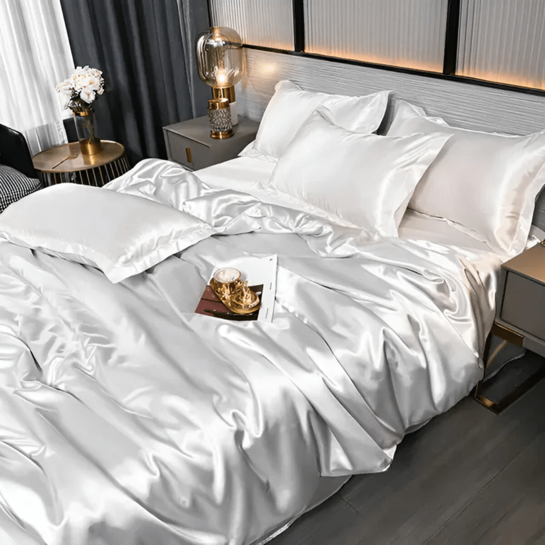 SilkAura Luxury Silk Bedding Collection For Supreme Home Comfort