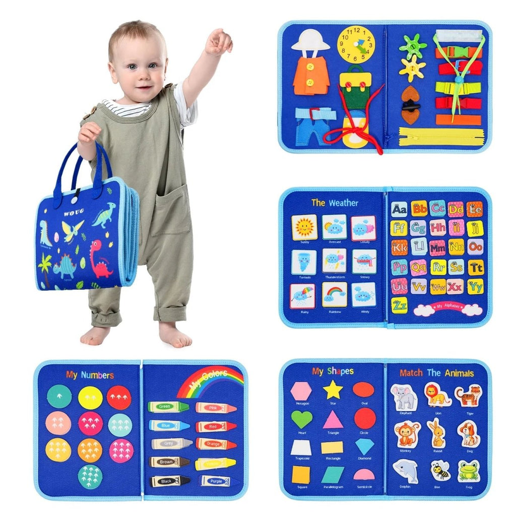 NovaPlay Montessori Multi Skill Board voor peutercoördinatie en motorische vaardigheden