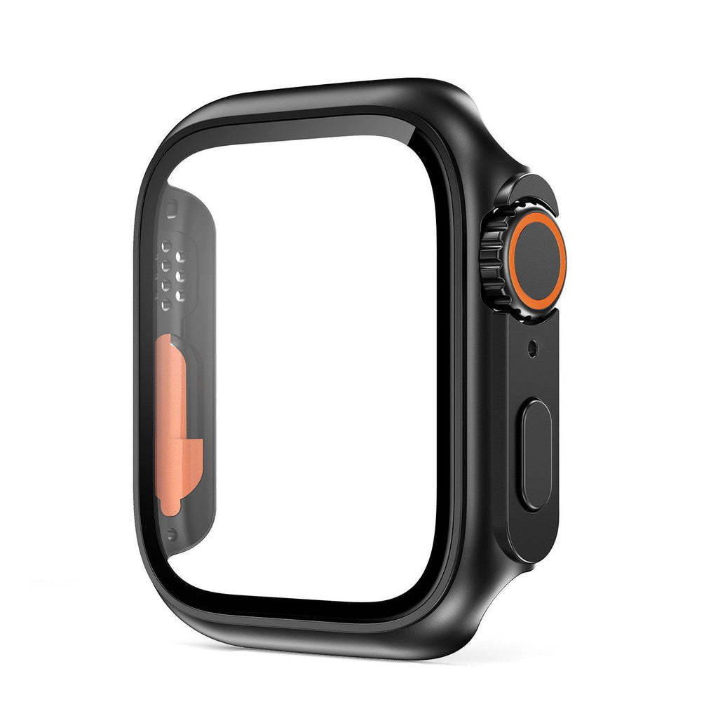 Funda impermeable delgada con protector de pantalla de vidrio para relojes inteligentes