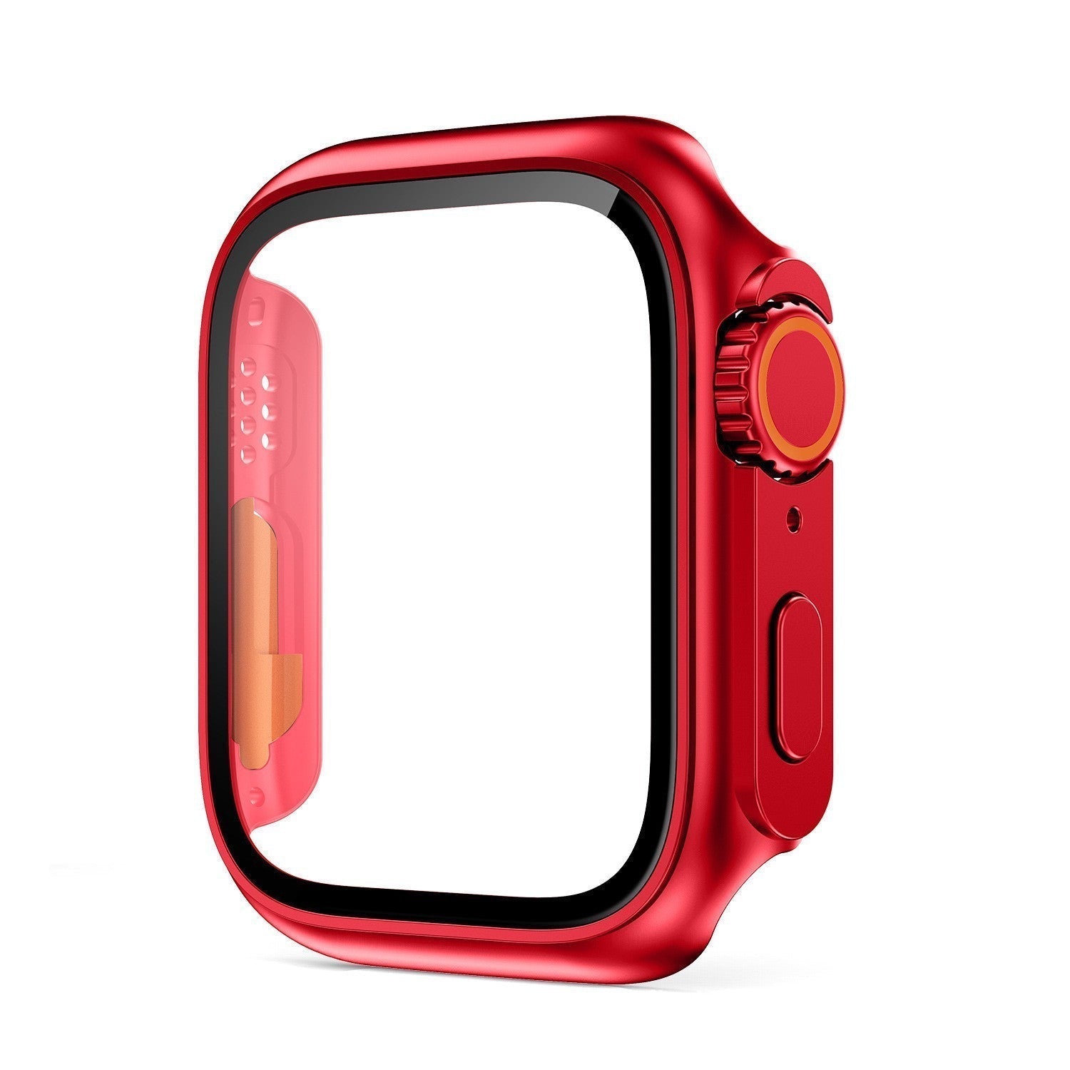 Slim Waterproof Case With Glass Screen Shield For Smartwatches