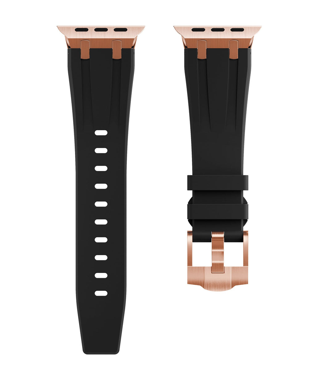 NovaFlex silikonarmband med metalldetalj för Apple Watch Edition