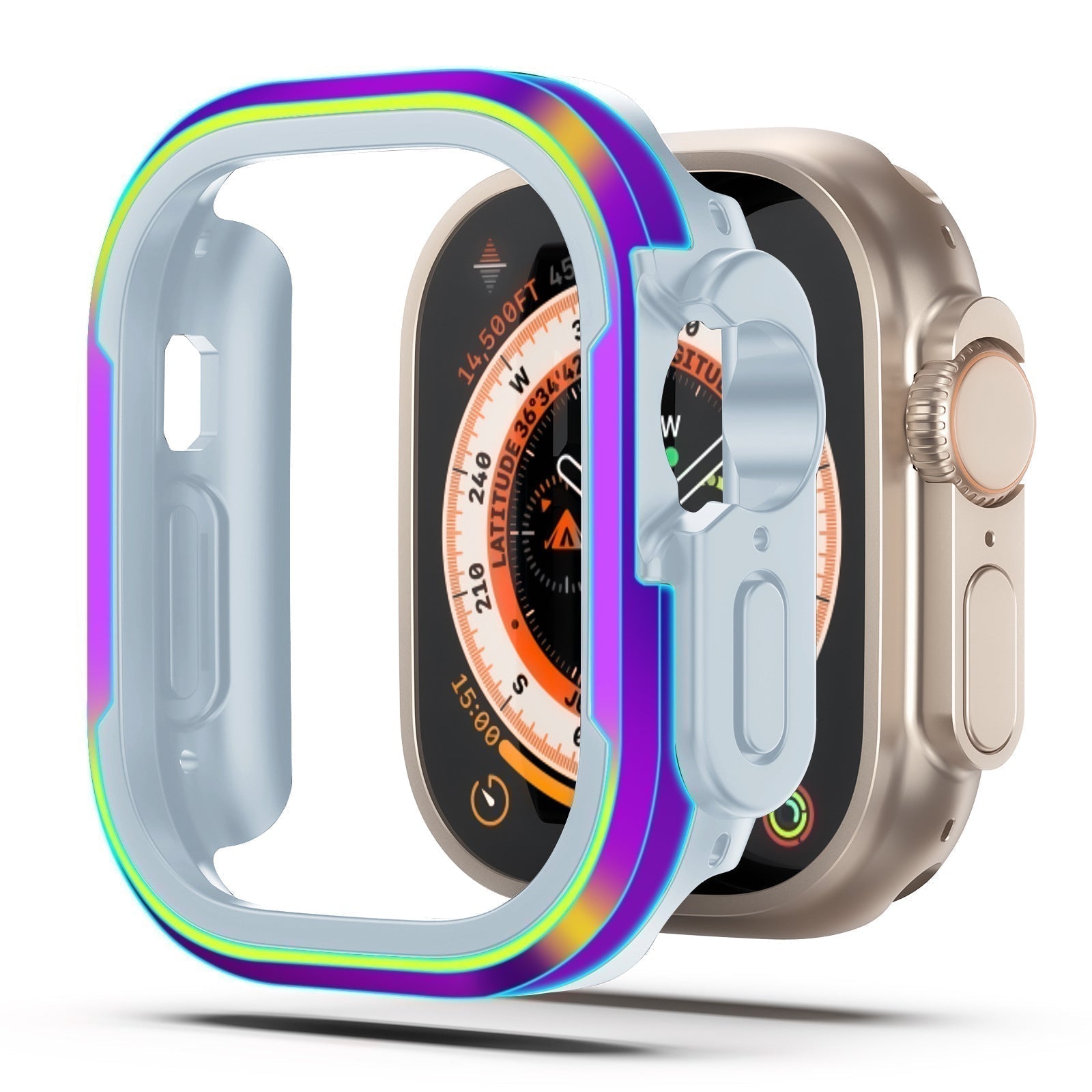 AeroGuard Aluminiumslegering Støtfangerdeksel for Apple Watch