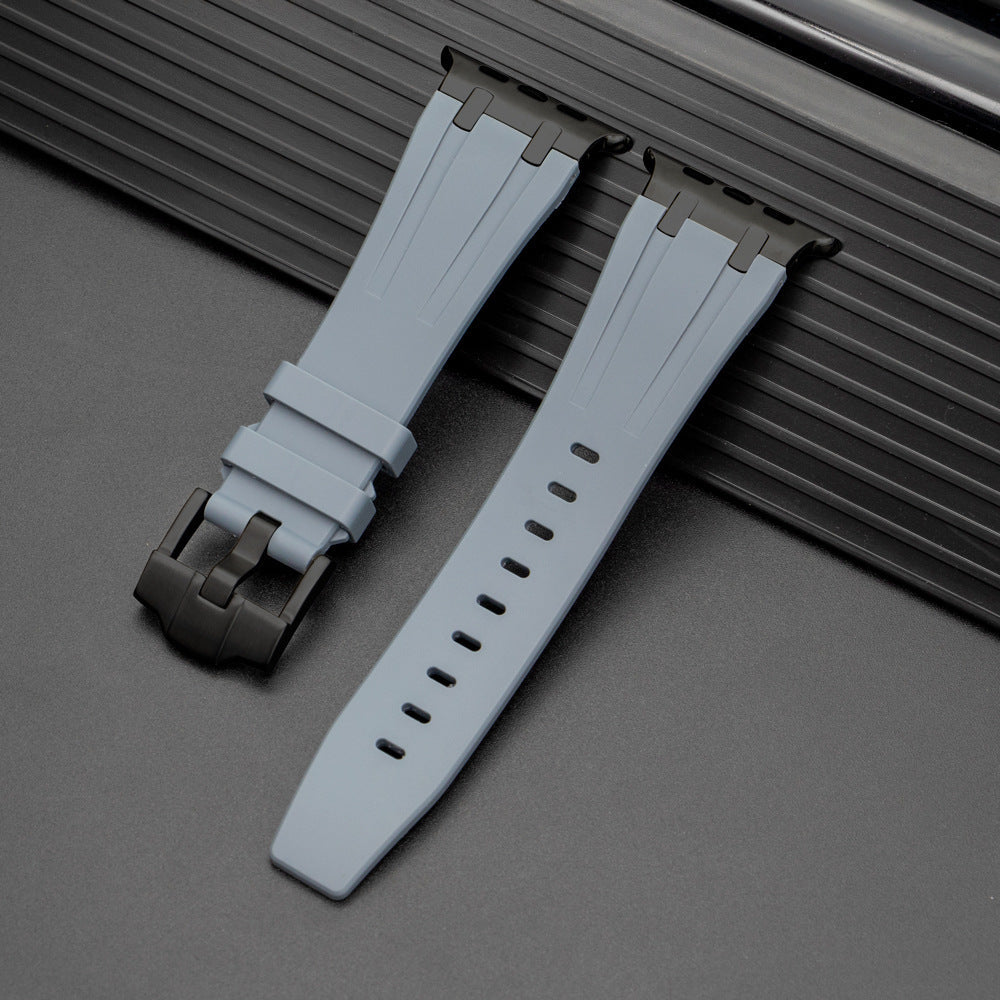 NovaFlex silikonarmband med metalldetalj för Apple Watch Edition