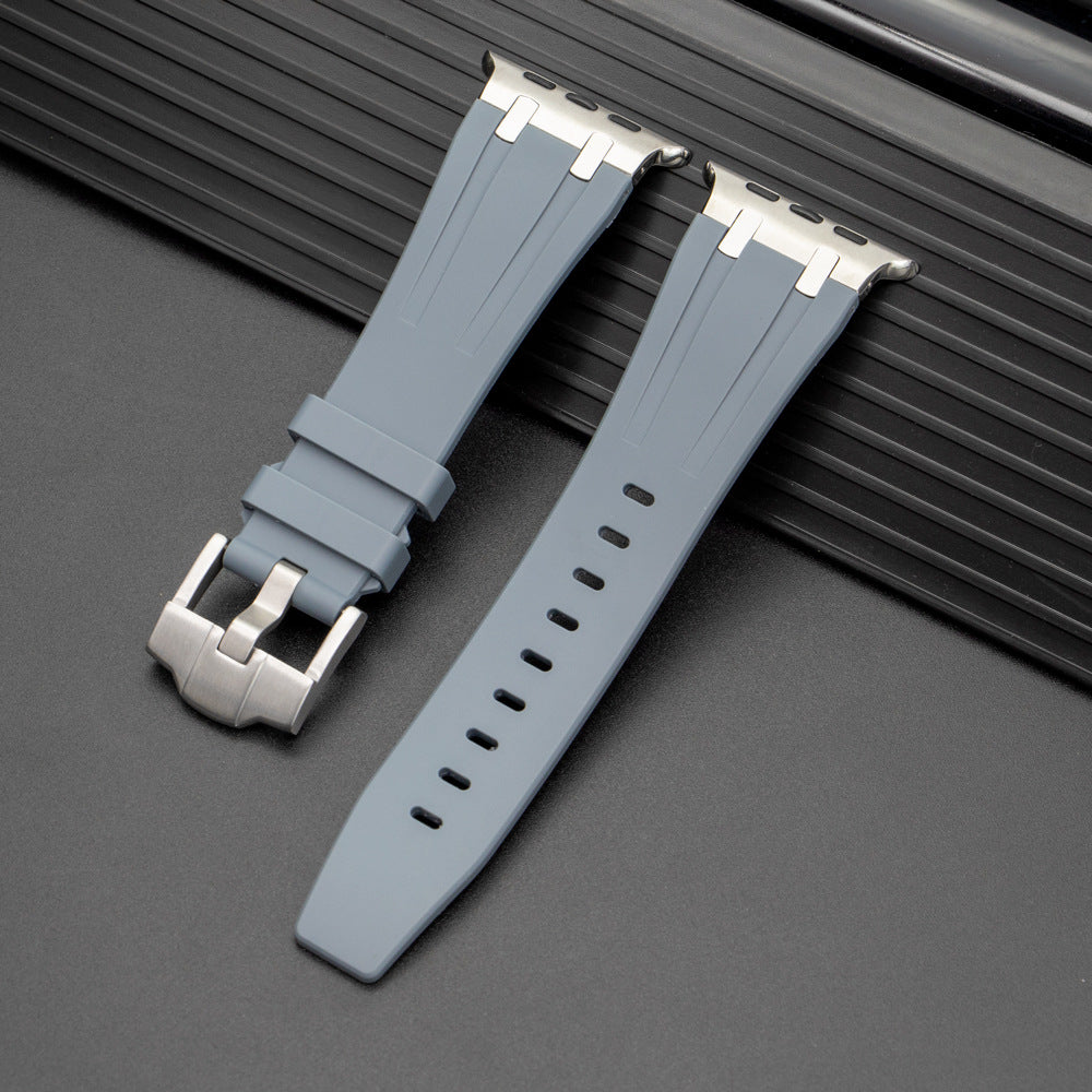 NovaFlex silikonarmband med metalldetalj för Apple Watch Edition