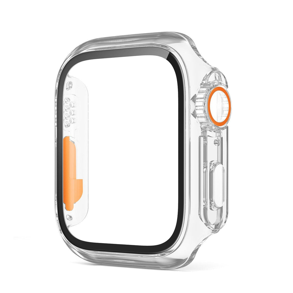 Funda impermeable delgada con protector de pantalla de vidrio para relojes inteligentes