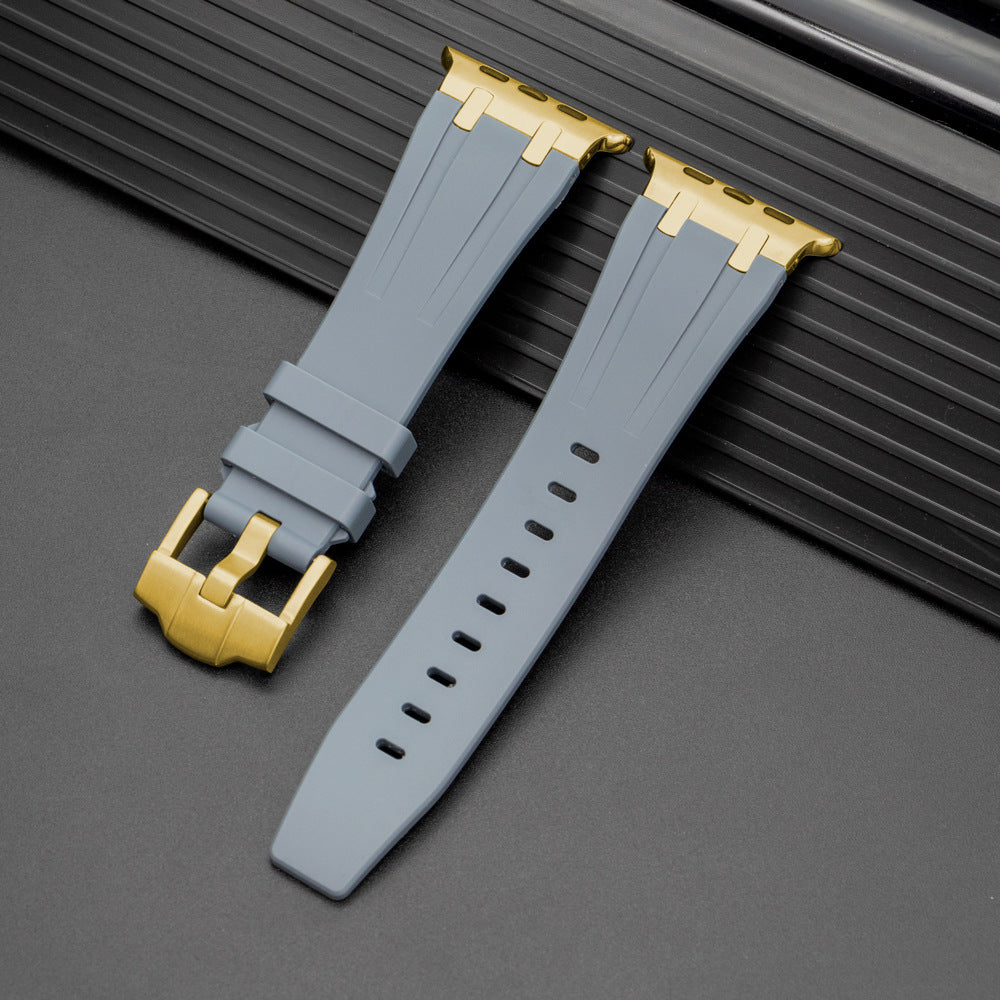 NovaFlex silikonarmband med metalldetalj för Apple Watch Edition