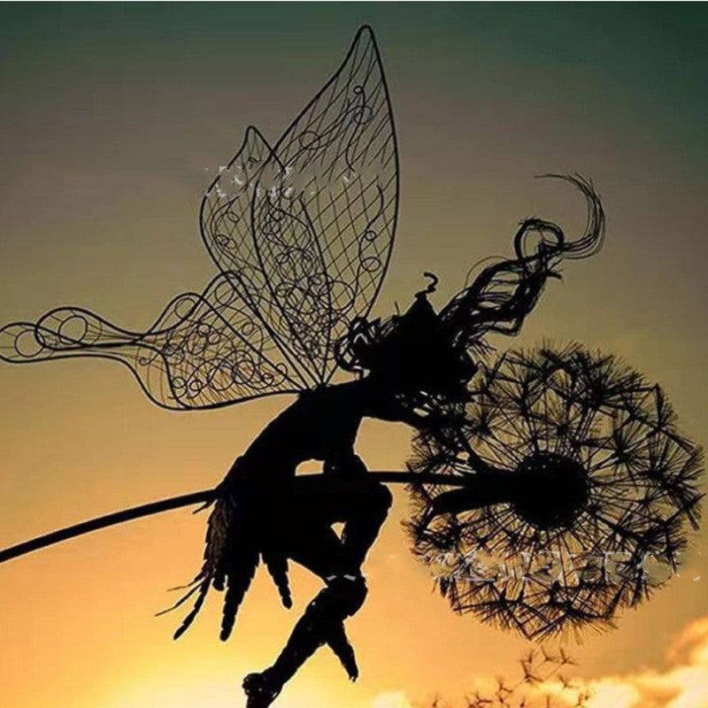 Whimsical Wonderland Garden Decor With Dancing Naughty Spirits