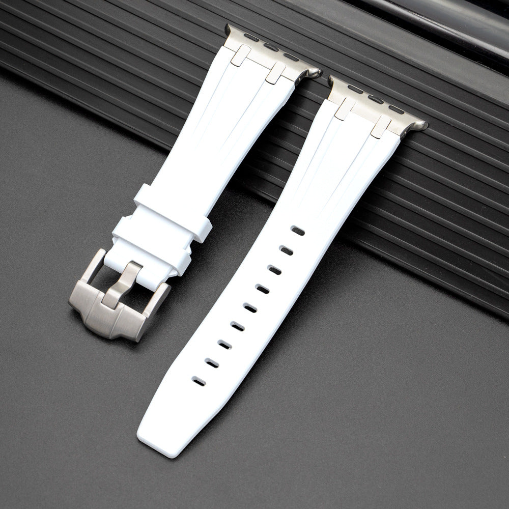 NovaFlex silikonarmband med metalldetalj för Apple Watch Edition
