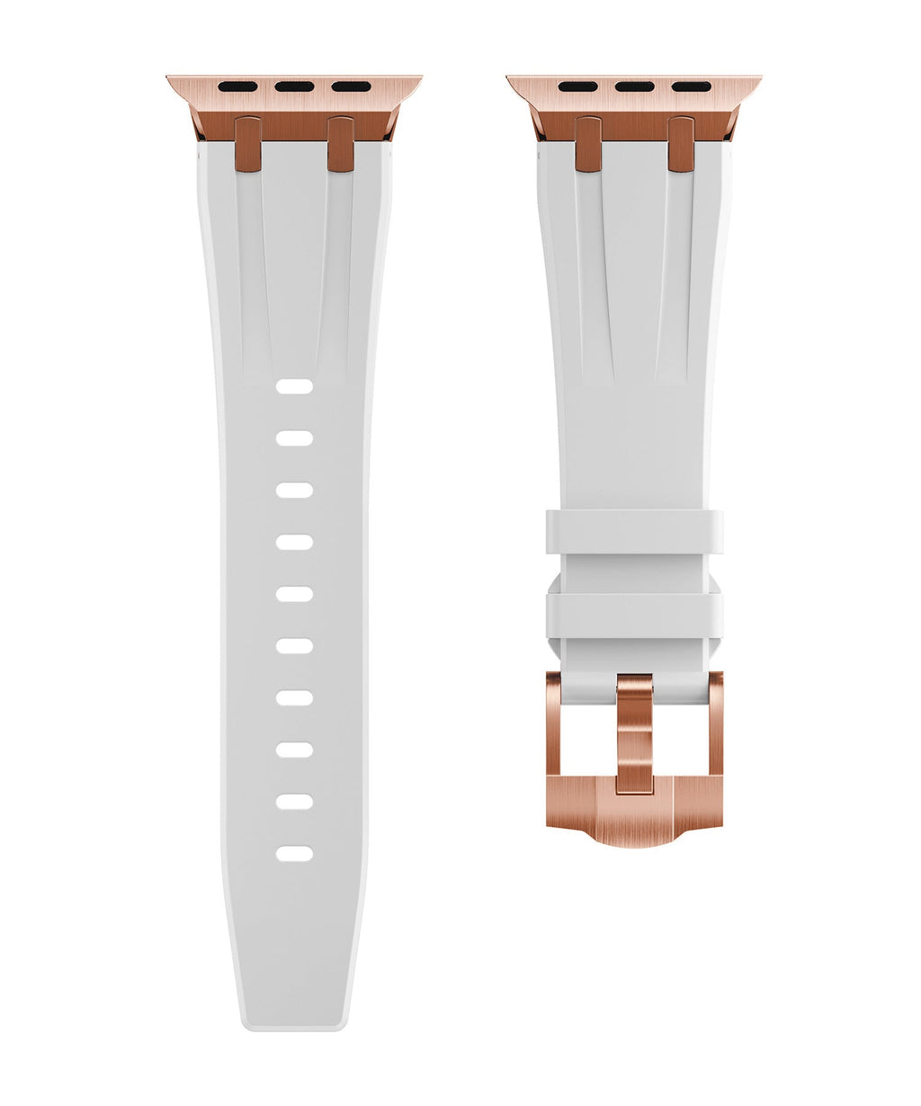 NovaFlex silikonarmband med metalldetalj för Apple Watch Edition