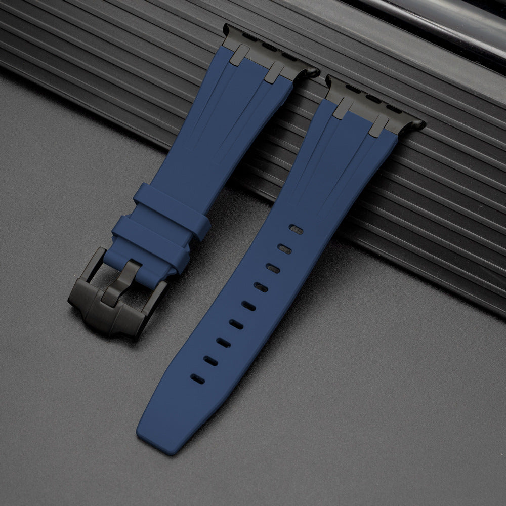 NovaFlex silikonarmband med metalldetalj för Apple Watch Edition