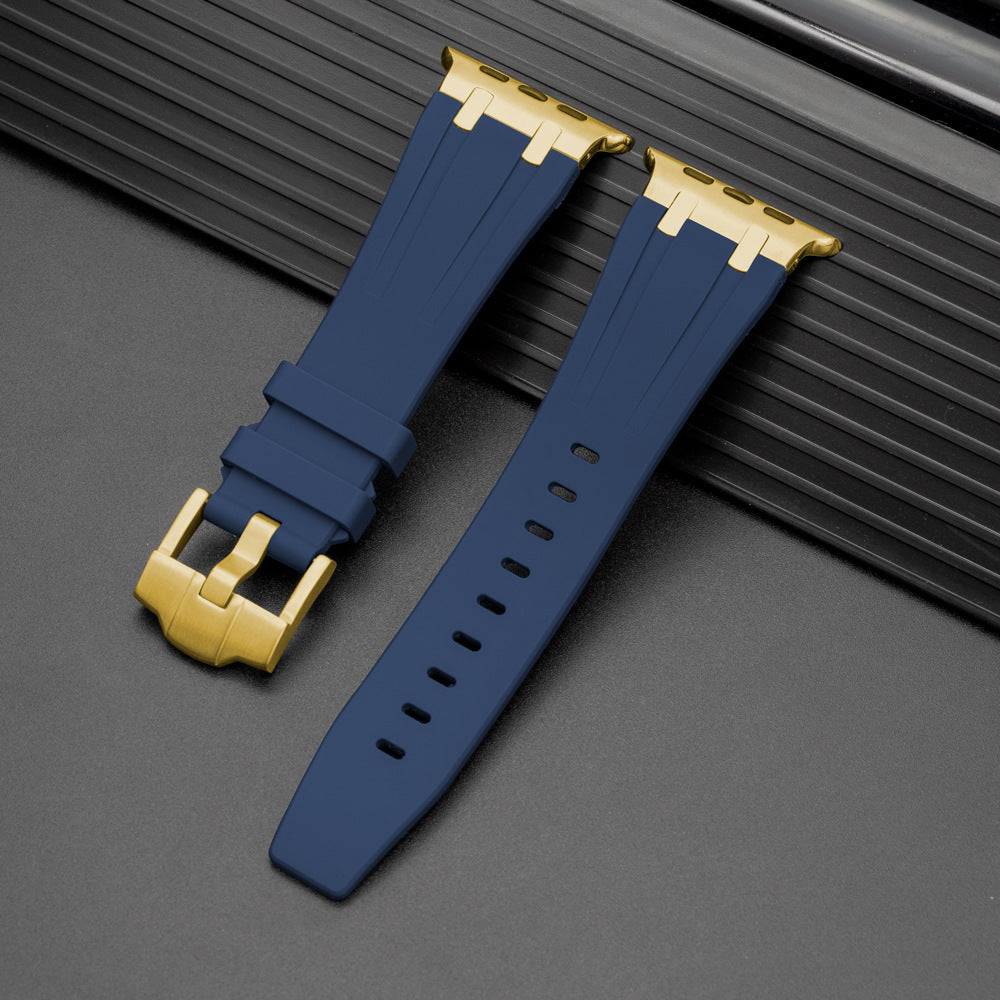 NovaFlex silikonarmband med metalldetalj för Apple Watch Edition