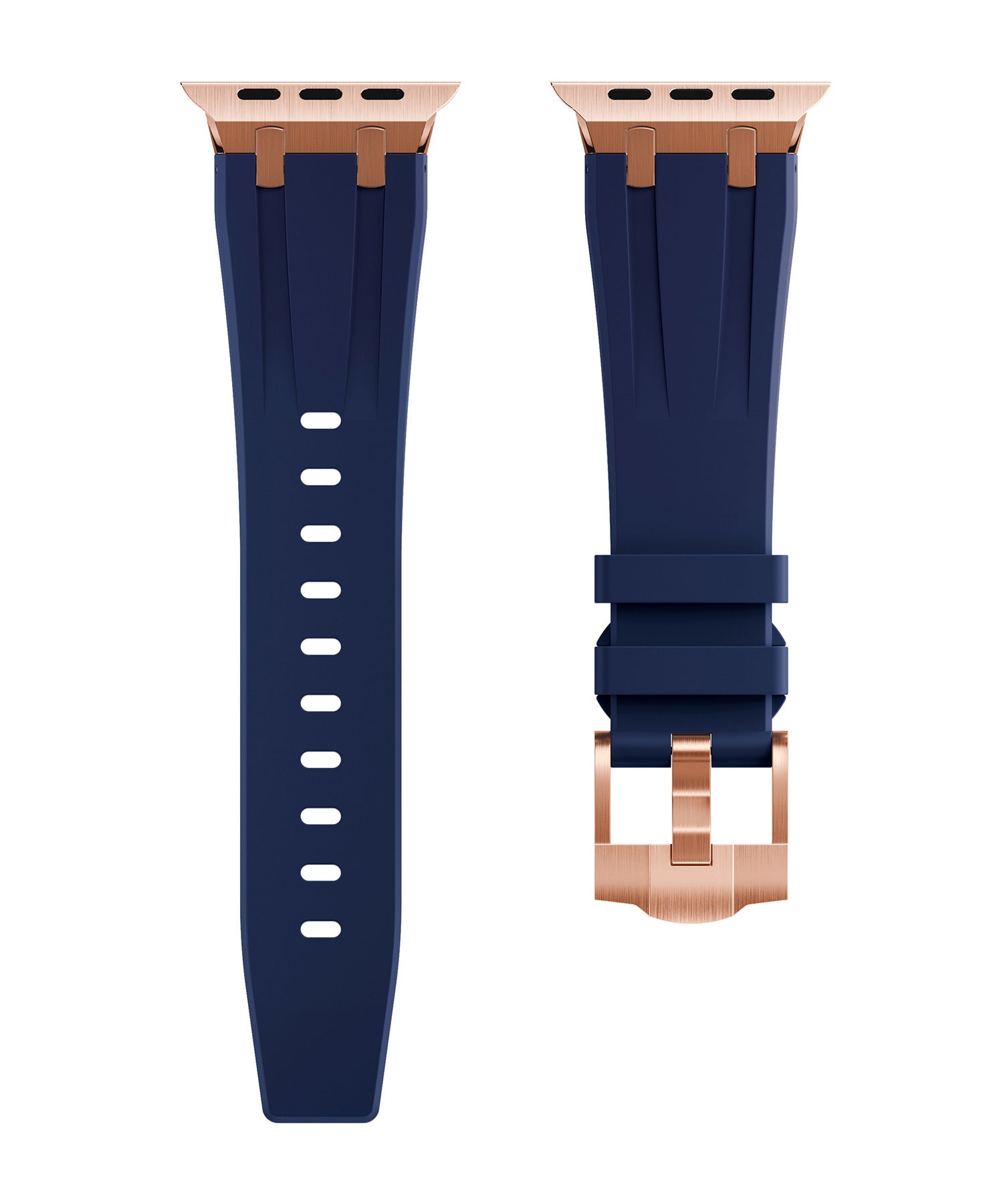 NovaFlex silikonarmband med metalldetalj för Apple Watch Edition