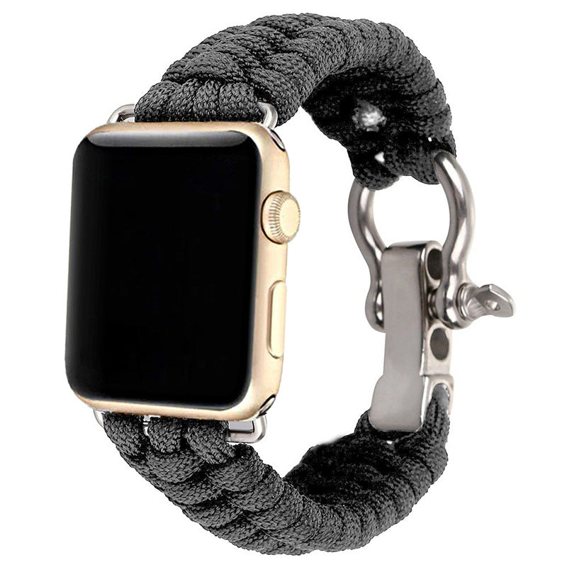 SummitForge Paracord Survival Band For Apple Watch Outdoor