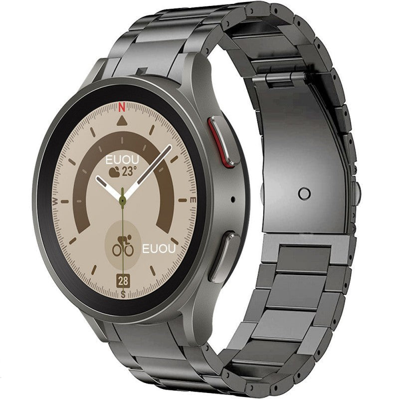 Řemínek Nova Titanium pro Galaxy Watch 4 až 7 Pro, stupeň 2