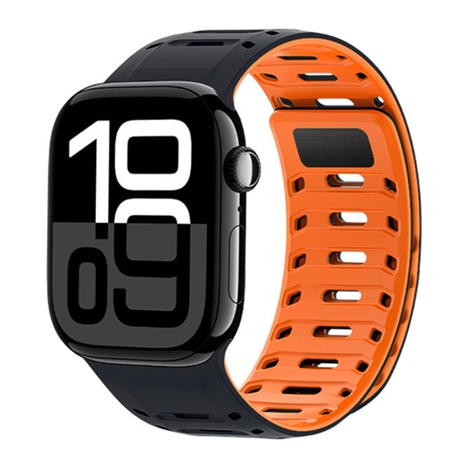 Bracelet en silicone VeloFlex pour Apple Watch, durable et respirant