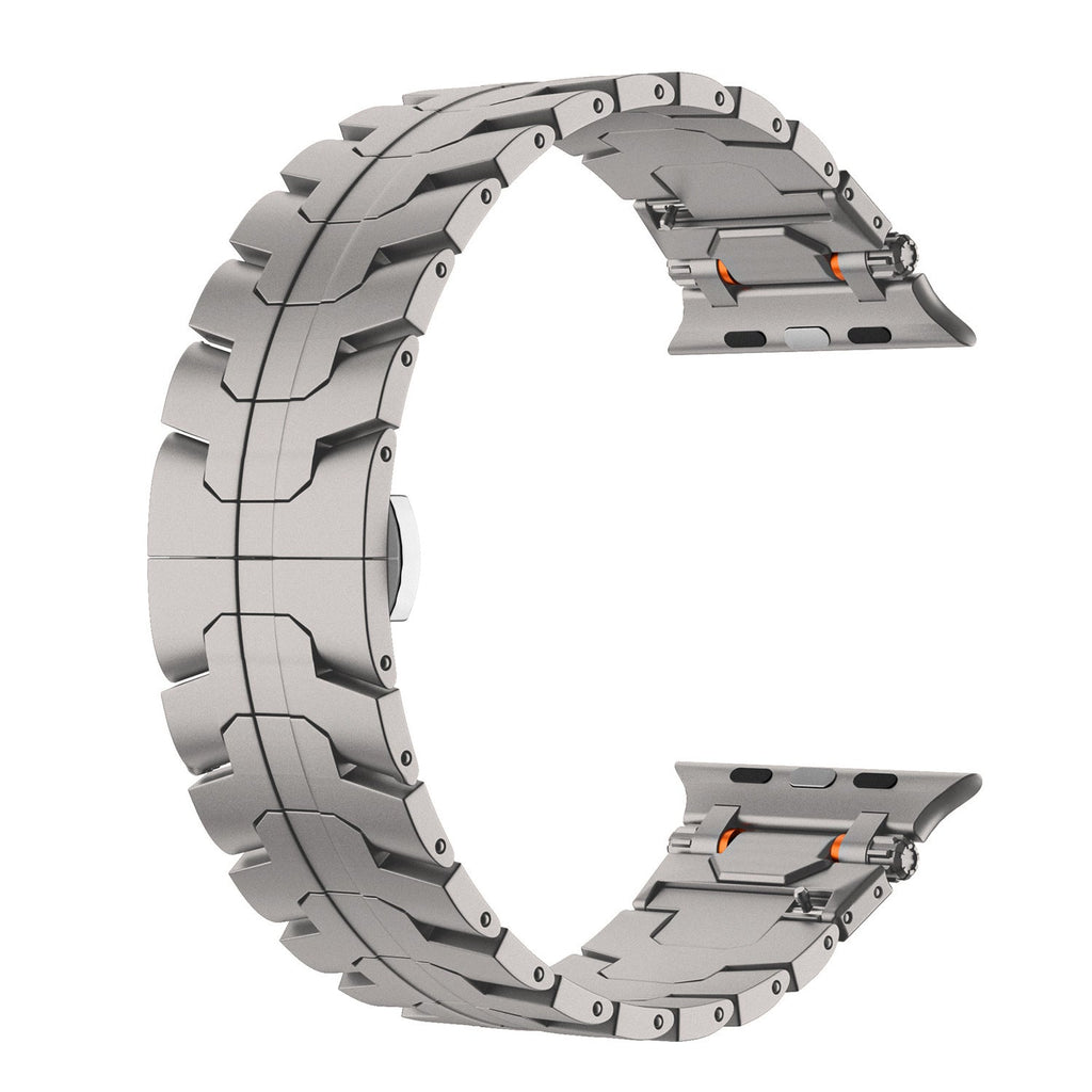 Cinturino a maglie in acciaio inox Aurora Forge per Apple Watch