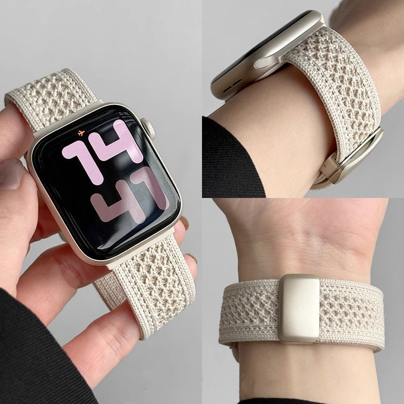 AirWeave nät nylonrem med magnetlås för Apple Watch