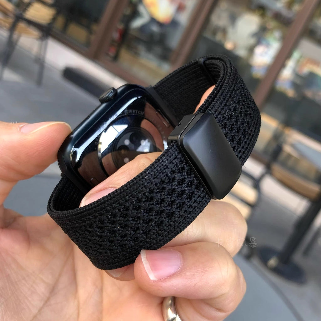 AirWeave nät nylonrem med magnetlås för Apple Watch