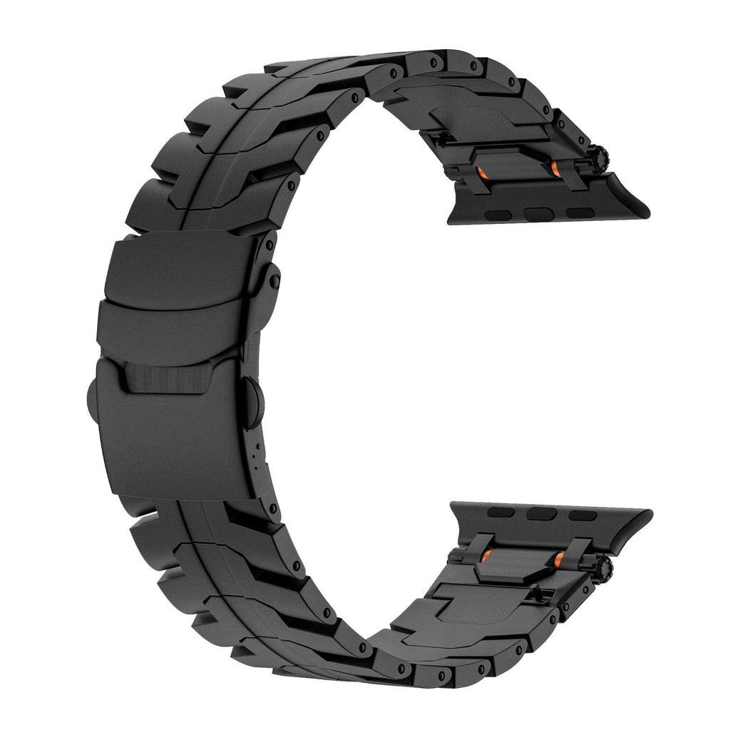 Cinturino a maglie in acciaio inox Aurora Forge per Apple Watch