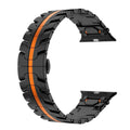 Cinturino a maglie in acciaio inox Aurora Forge per Apple Watch