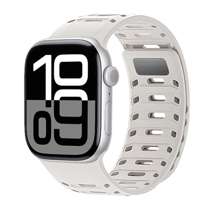 Bracelet en silicone VeloFlex pour Apple Watch, durable et respirant