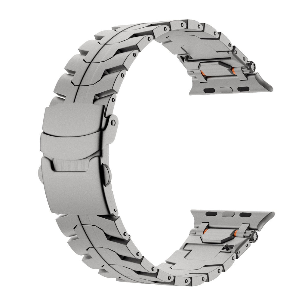 Cinturino a maglie in acciaio inox Aurora Forge per Apple Watch