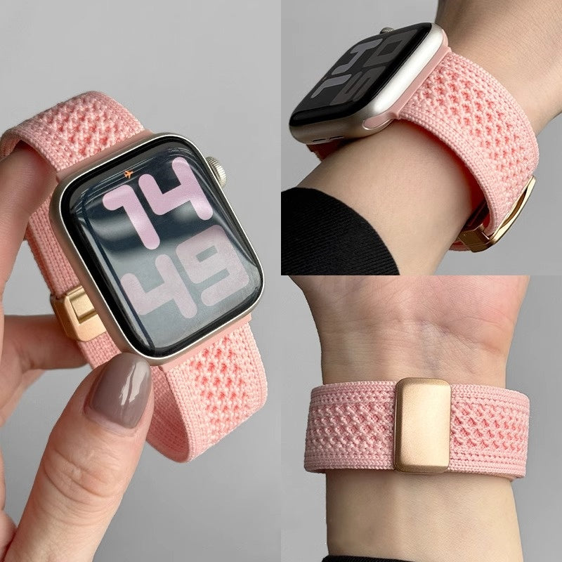 AirWeave nät nylonrem med magnetlås för Apple Watch