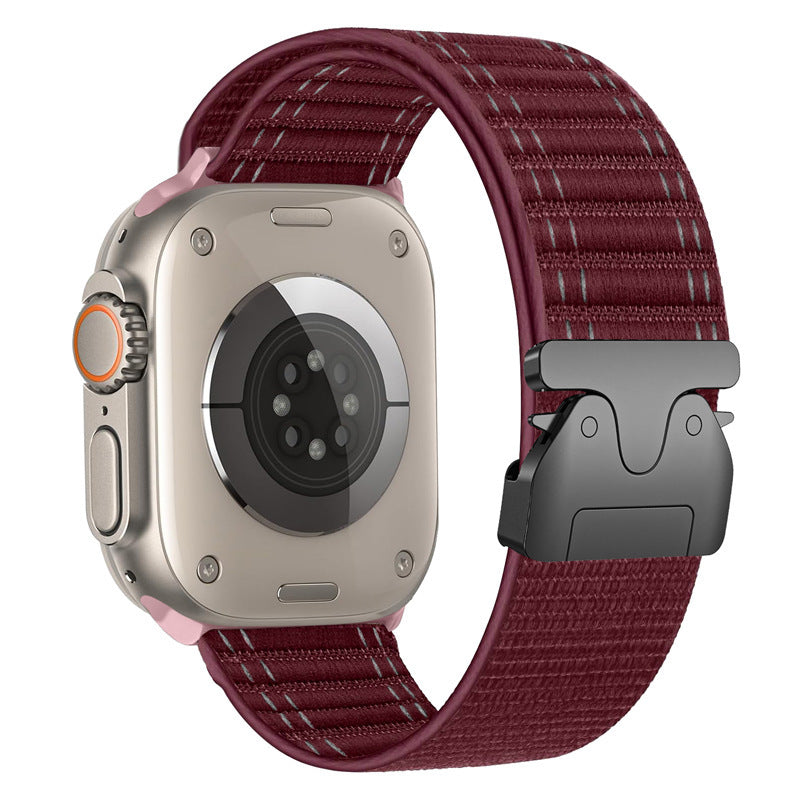 NovaWeave nylonrem med fallskjermspenne for Apple Watch