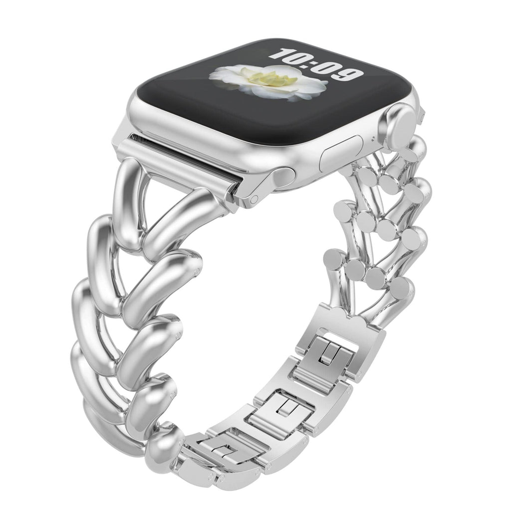 Pulseira AeroSteel em Aço Inoxidável para Apple Watch Feminina