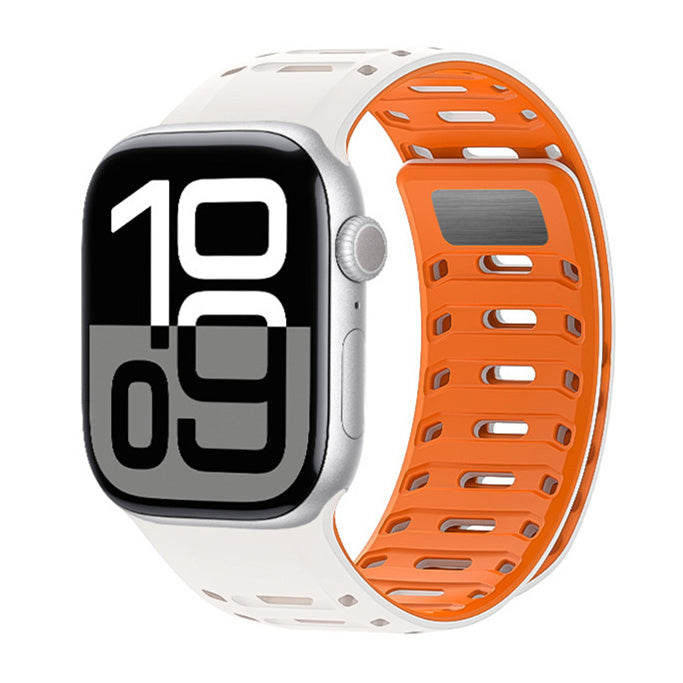 Bracelet en silicone VeloFlex pour Apple Watch, durable et respirant