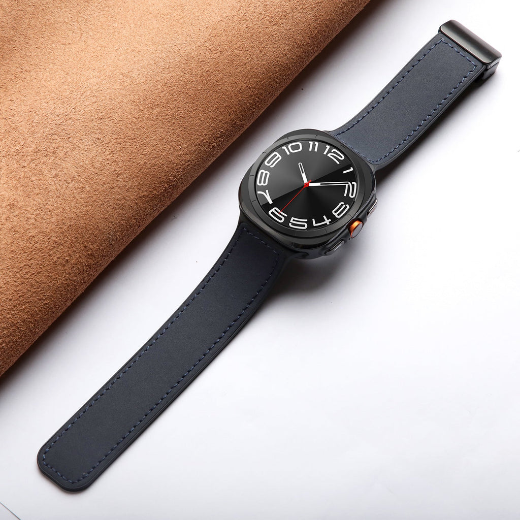 AstraWear magnetyczny pasek skórzano-silikonowy do Samsung Ultra