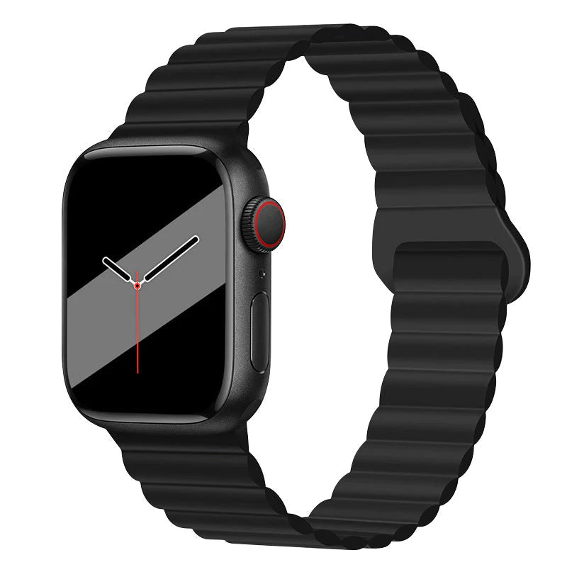 NovaFlex FluxBand magnetisk silikonerem til Apple Watch